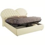 Letto Marubi crema contenitore