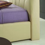 Letto matrimoniale Melia con contenitore crema