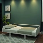 Letto matrimoniale a scomparsa Simple con apertura orizzontale bianco