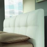 Letto matrimoniale con contenitore Melia bianco