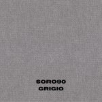 Letto matrimoniale con contenitore Melia grigio Soro 90