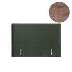 Letto matrimoniale contenitore Frame velluto tortora