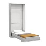 Letto singolo a scomparsa Happy bianco