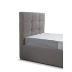 Letto singolo con contenitore Napoli tortora Soro 91