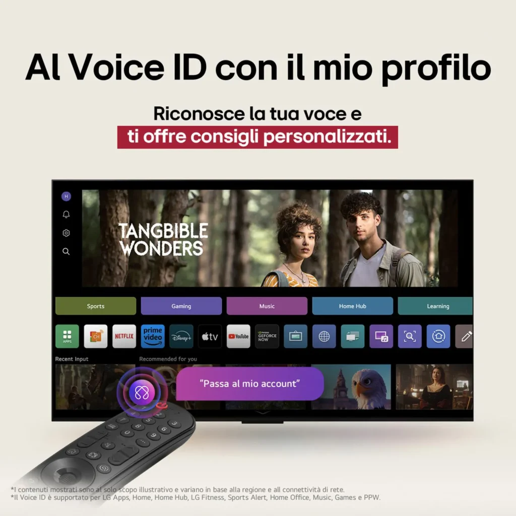 Lg Smart TV 43 Pollici 4K Ultra HD Display QNED evo Sistema WebOS Processore a7 Gen8 con AI Classe G colore Nero - 43QNED86A6C.API