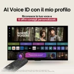 Lg Smart TV 43 Pollici 4K Ultra HD Display QNED evo Sistema WebOS Processore a7 Gen8 con AI Classe G colore Nero - 43QNED86A6C.API