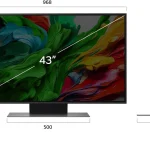 Lg Smart TV 43 Pollici 4K Ultra HD Display QNED evo Sistema WebOS Processore a7 Gen8 con AI Classe G colore Nero - 43QNED86A6C.API