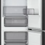Lg Frigorifero Combinato Capacità 333 Litri Classe D Raffreddamento No Frost colore Matte Black - GBBSJ10DEP NatureFresh