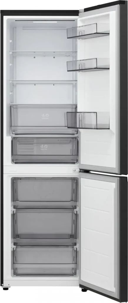 Lg Frigorifero Combinato Capacità 333 Litri Classe D Raffreddamento No Frost colore Matte Black - GBBSJ10DEP NatureFresh