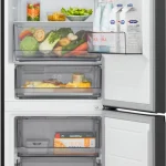 Lg Frigorifero Combinato Capacità 333 Litri Classe D Raffreddamento No Frost colore Matte Black - GBBSJ10DEP NatureFresh