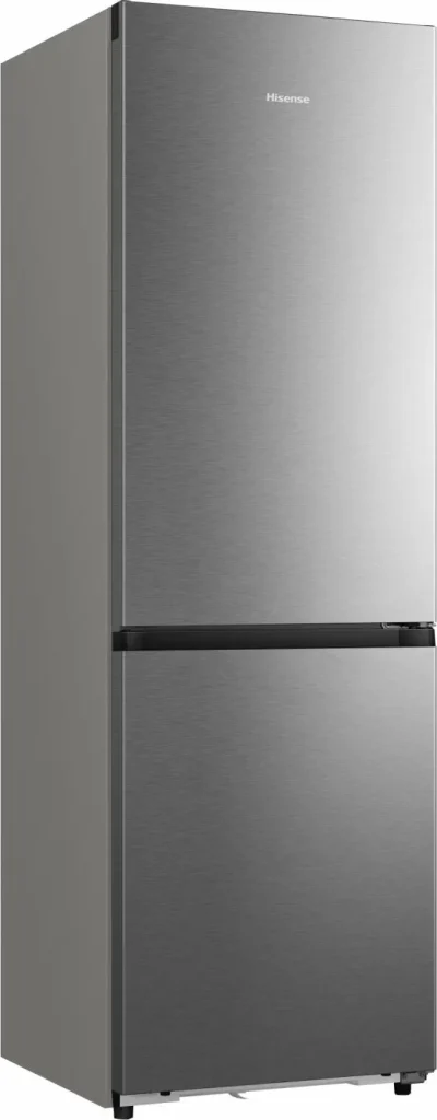 Hisense Frigorifero Combinato Capacità 330 Litri Classe energetica C Raffreddamento No Frost colore Acciaio Inox - RB3K330SAIC