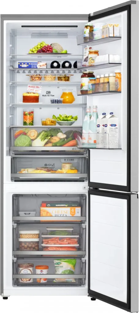 Lg Frigorifero Combinato 465 Litri Classe C Total No Frost colore Prime Silver - GBBW322CPY