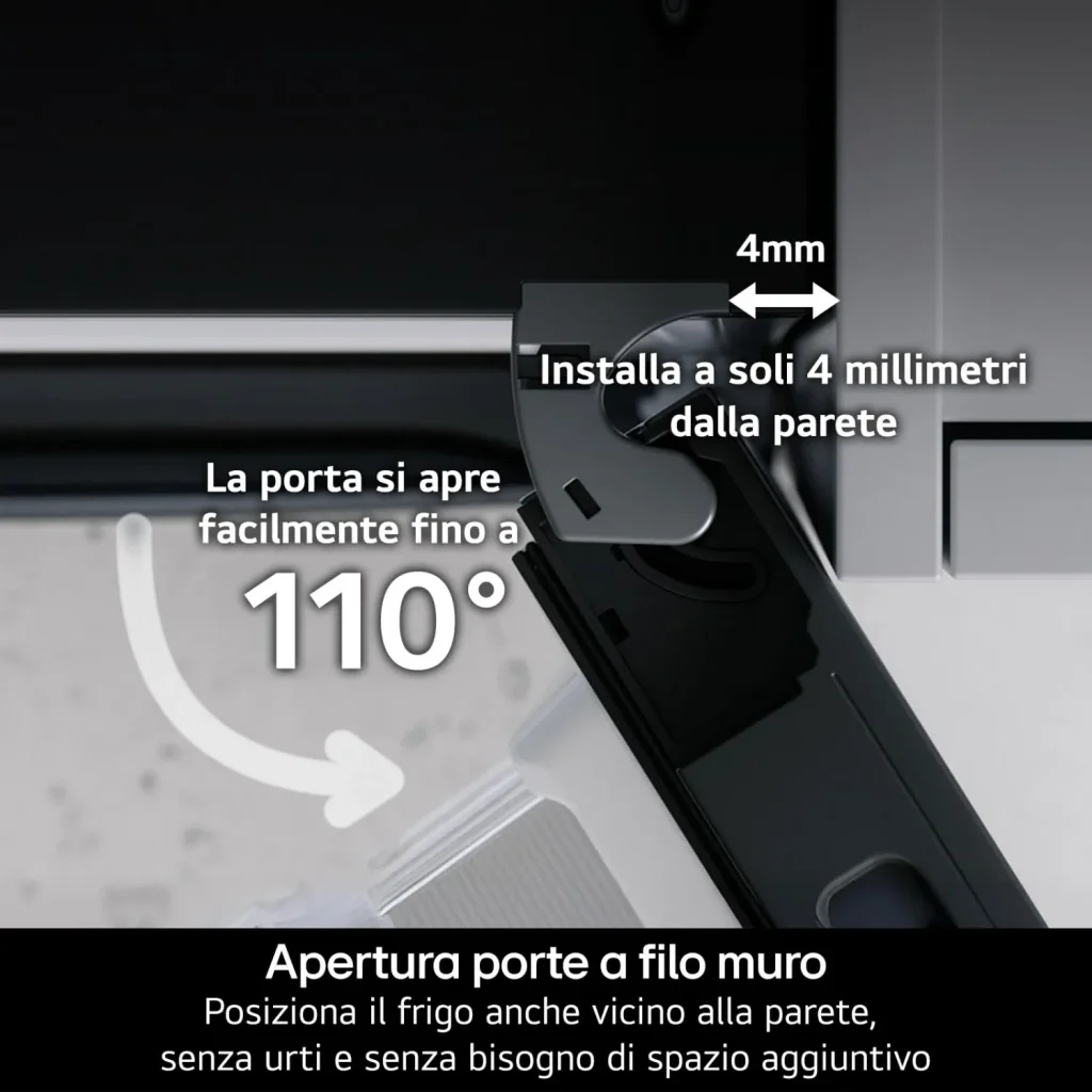 Lg Frigorifero Combinato 465 Litri Classe C Total No Frost colore Prime Silver - GBBW322CPY