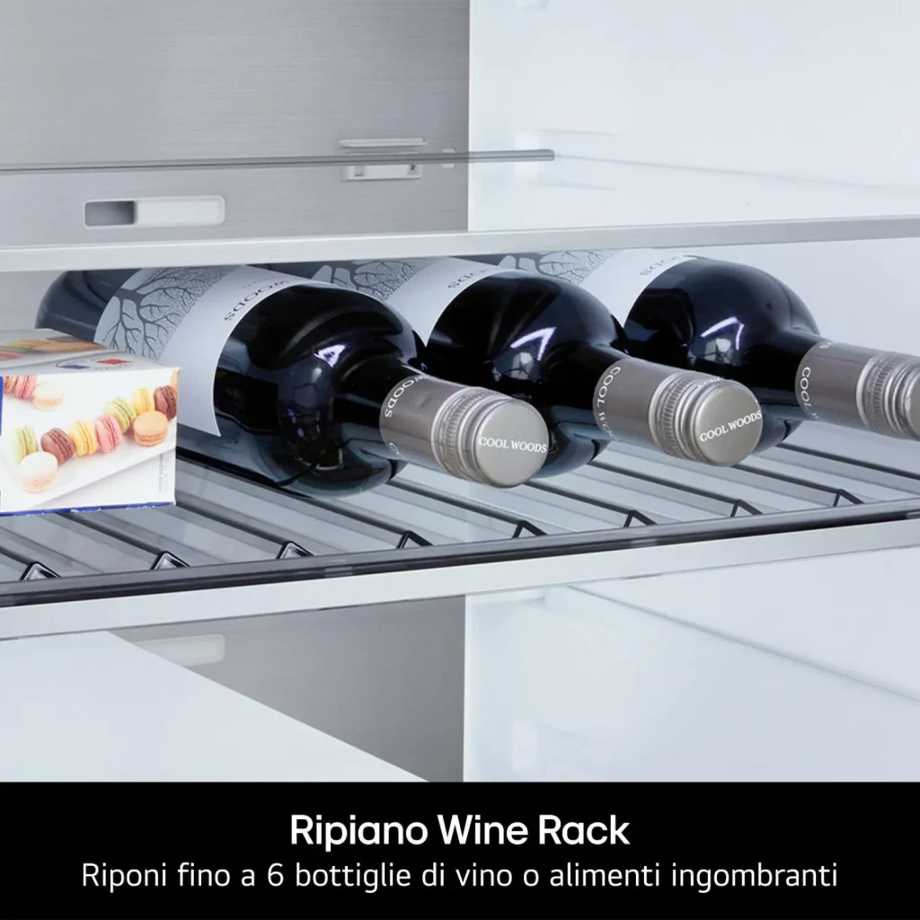 Lg Frigorifero Combinato 465 Litri Classe C Total No Frost colore Prime Silver - GBBW322CPY
