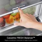 Lg Frigorifero Combinato 465 Litri Classe C Total No Frost colore Prime Silver - GBBW322CPY