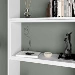 Libreria Wish estensibile angolare bianca 200h