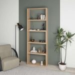 Libreria Wish estensibile angolare rovere 200h