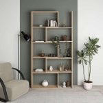 Libreria Wish estensibile angolare rovere 200h