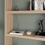 Libreria Wish estensibile angolare rovere 200h