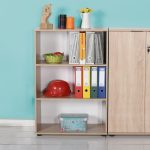 Libreria bassa con tre ripiani rkt330