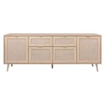 Madia Bali 51B 4 ante e due cassetti effetto vimini