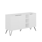 Madia Clara bianco 3 ante 142x35,6x83h
