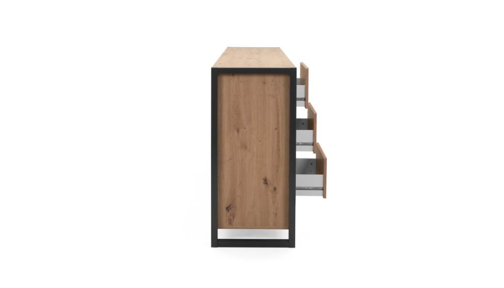 Madia Denver 3 160x40x88H quercia antracite