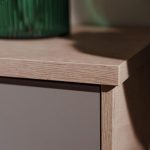 Madia Epik 56 rovere antracite grigio 3 ante vano a giorno