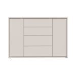 Madia Medea 4 cassetti e 2 ante colore cashmere