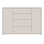 Madia Medea 4 cassetti e 2 ante colore cashmere