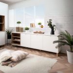 Madia Menorca 57A 3 ante bianco rovere 200x35x64,5