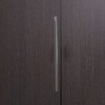 Maniglia per armadio GSG120 in alluminio finitura cromata