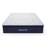 Materasso matrimoniale Atria in memory foam, con tessuto a maglia e molle insacchettate 160x190x33 cm.