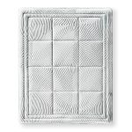 Materasso matrimoniale Dalila due strati di molle 160x190x30 cm.
