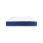 Materasso matrimoniale Palladio con bordo blu 160x190x25 H cm. in schiuma poliuretanica e memory non sfoderabile