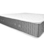 Materasso matrimoniale Palladio con bordo grigio 160x200x25 H cm. in schiuma poliuretanica e memory non sfoderabile