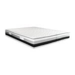 Materasso matrimoniale Poli con molle insacchettate e memory sfoderabile 160x200xH25 cm.
