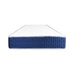 Materasso singolo Palladio con bordo blu 80x190x25 H cm. in schiuma poliuretanica e memory non sfoderabile