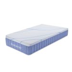 Materasso singolo Pergamo con molle insacchettate e tessuto in poliestere antiscivolo 80x190xH30 cm.