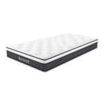 Materasso singolo Pici con tessuto a maglia e molle insacchettate 80x190x21H cm.