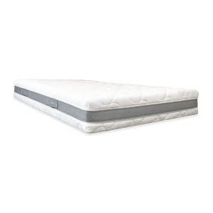 Materasso una piazza e mezza Supermemory25 con strato in memory foam 120x190x H 23cm. sfoderabile