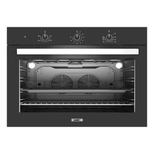 Maxi forno 90 cm Samet Apollo con timer meccanico nero