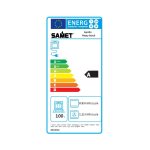 Maxi forno 90 cm Samet Apollo con timer meccanico nero