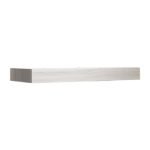 Mensola d'appoggio Ely per lavabo colore rovere grigio ghiaccio 120x45x12 cm.