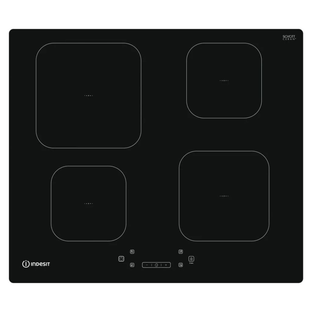 Piano Cottura INDESIT Induzione 4 Fuochi 60 cm - IS 83Q60 NE