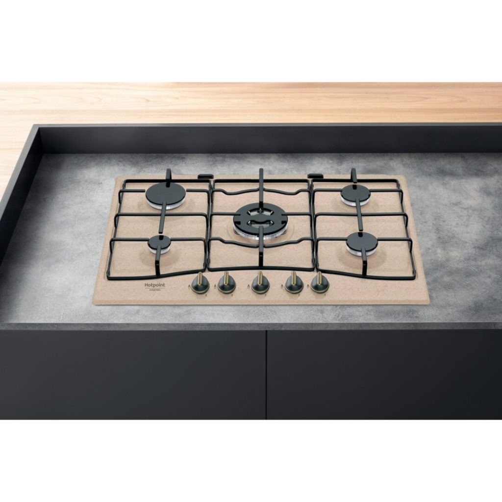 Piano Cottura HOTPOINT ARISTON 5 Fuochi a Gas 75 cm - PCN750TAVR
