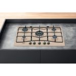 Piano Cottura HOTPOINT ARISTON 5 Fuochi a Gas 75 cm - PCN750TAVR