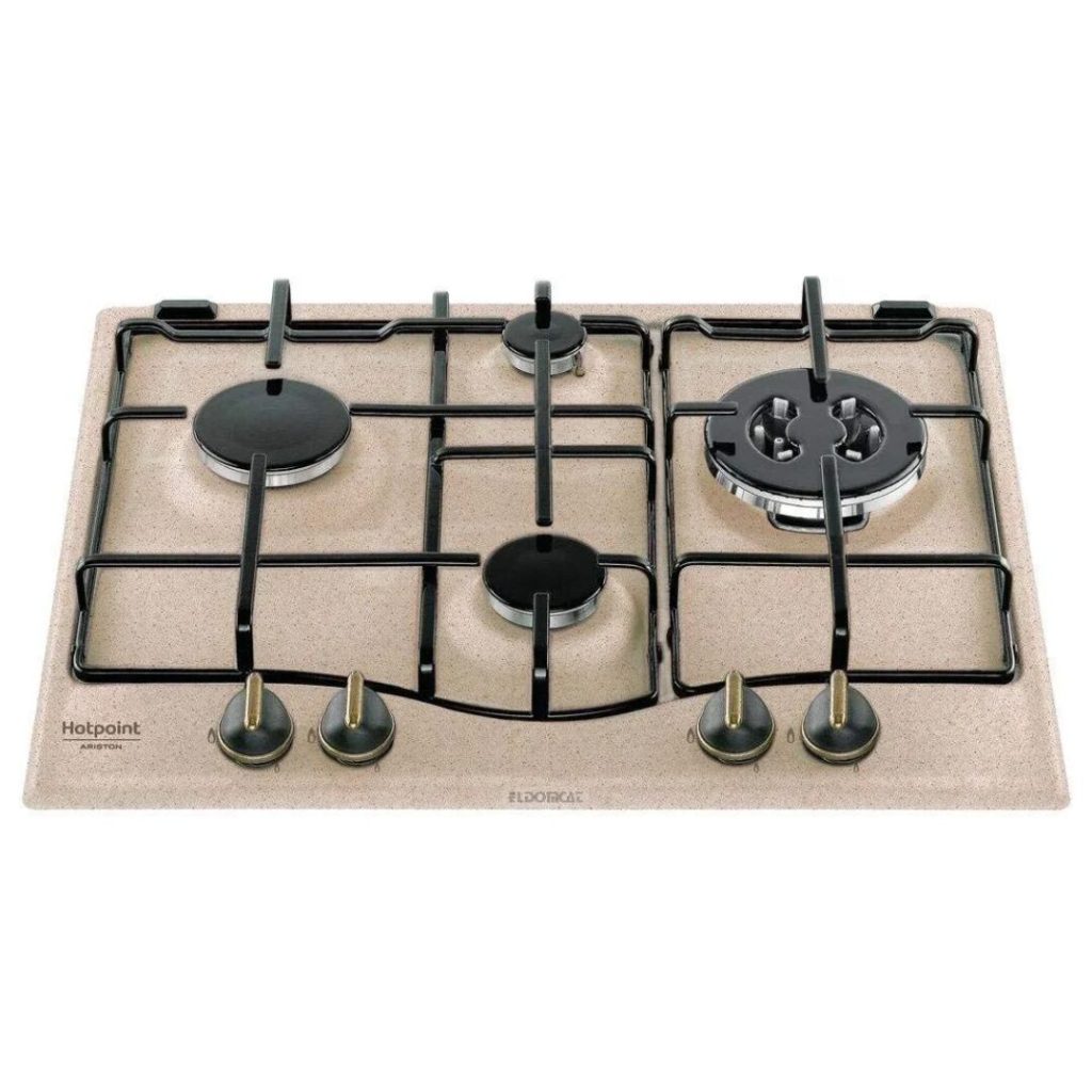 Piano Cottura HOTPOINT ARISTON 4 Fuochi a Gas 60 cm - Pcn640tavr