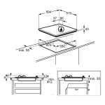 Piano Cottura ELECTROLUX 4 Fuochi a Gas 60 cm - EGS6414T