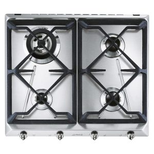 Piano Cottura SMEG 4 Fuochi a Gas 60 cm - SRV564GH3
